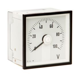 72x72 250° Skala Voltmeter (DC)