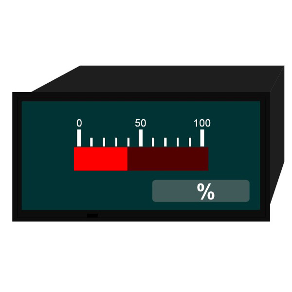BHO - Digitales Messgerät, Bargraph - Anzeige