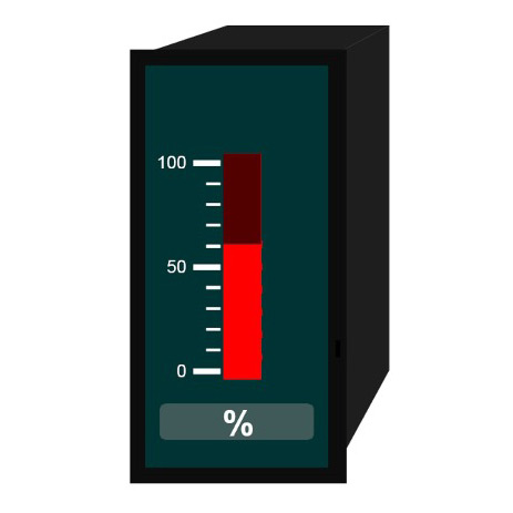 BVO - Digitales Messgerät, Bargraph - Anzeige